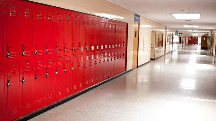 school hallway