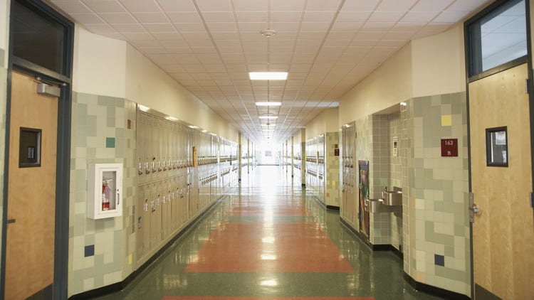 school hallway