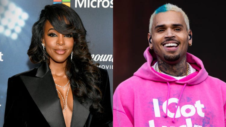 Kelly Rowland and Chris Brown