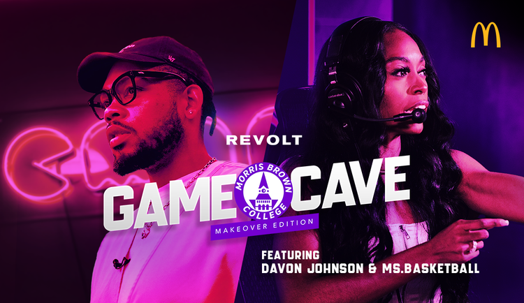 Game Cave: Morris Brown College Makeover Edition