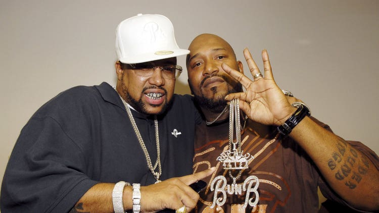 Pimp C and Bun B as UGK