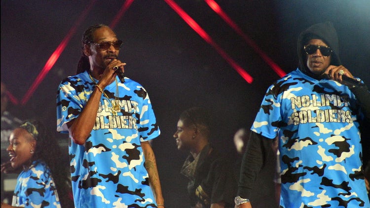 Snoop Dogg and Master P