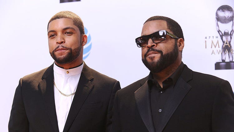 O'Shea Jackson Jr. and Ice Cube