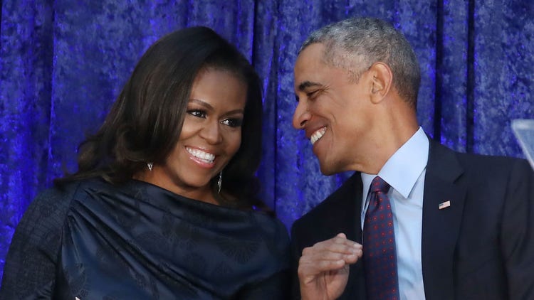 Barack And Michelle Obama