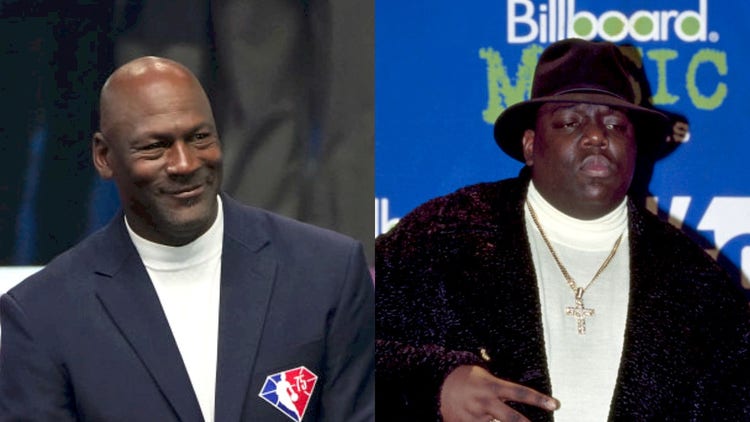 Michael Jordan/ Biggie Smalls