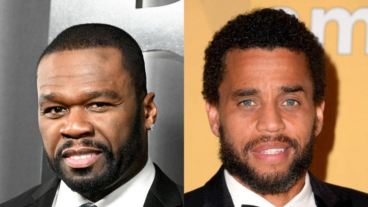 50 Cent and Michael Ealy