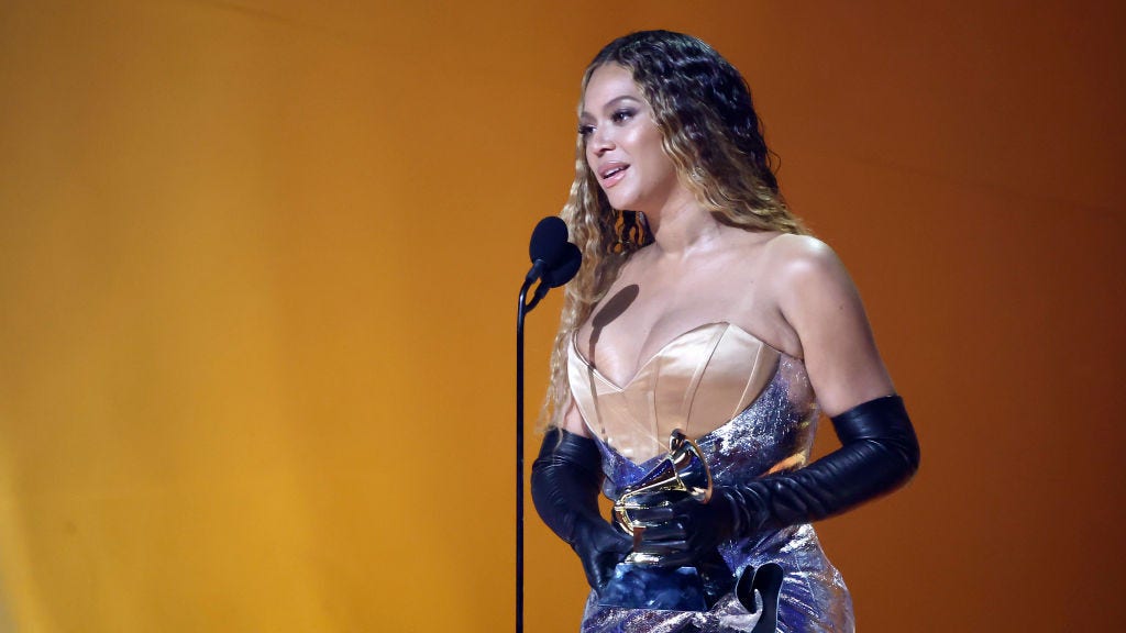 Beyoncé Breaks Record For Most Wins Of All Time At 2023 Grammys 