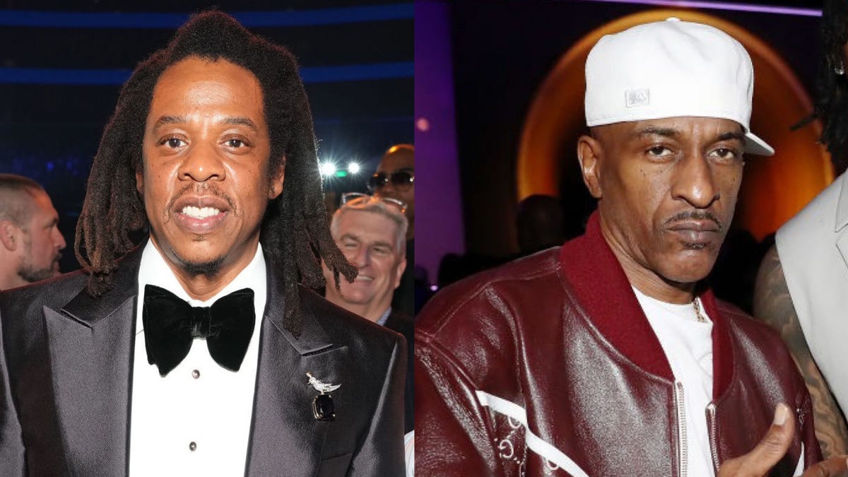 JAYZ and Rakim have iconic runin at the 2023 Grammys