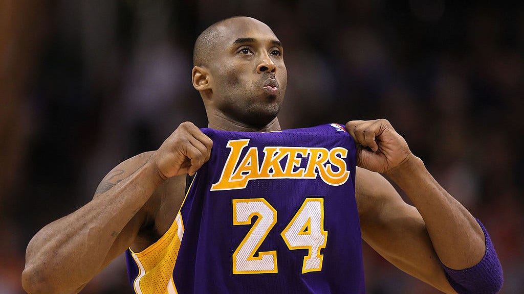 How much is kobe bryant 2024 jersey worth