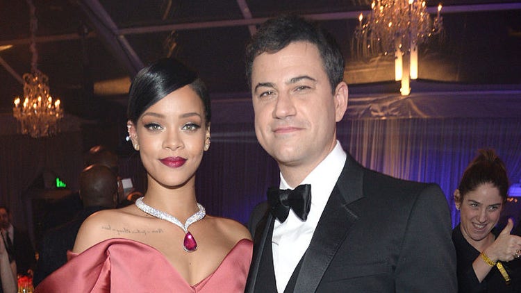 Rihanna, Jimmy Kimmel