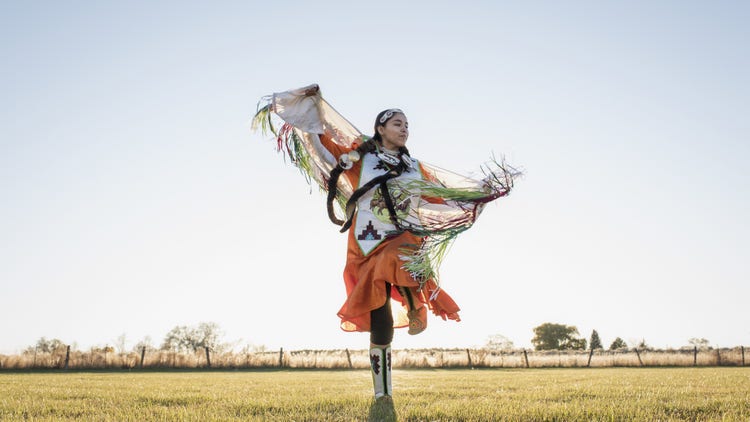 Native American dancer