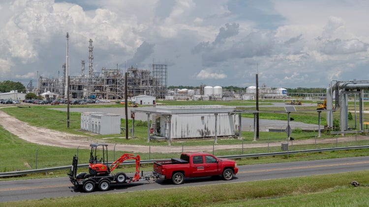 Denka's factory in Reserve, Louisiana