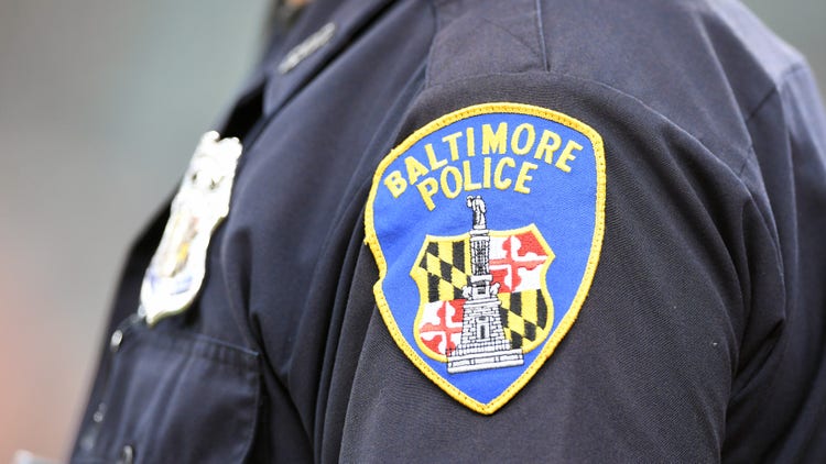 Baltimore police emblem