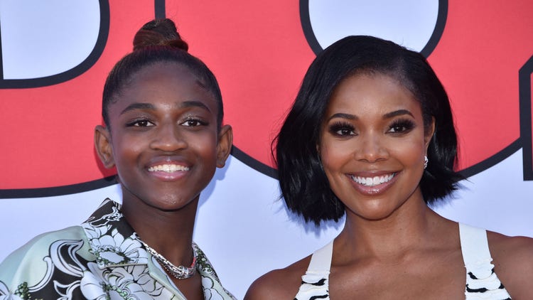 Zaya Wade and Gabrielle Union