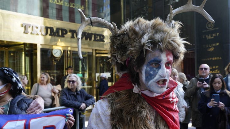 Trump Tower protestors