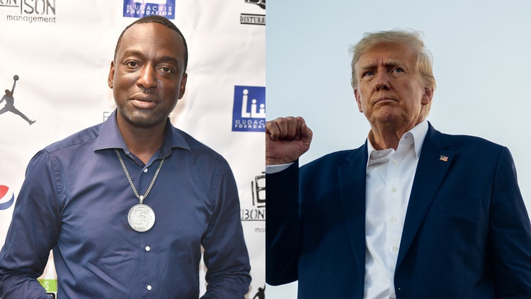 Yusef Salaam and Donald Trump