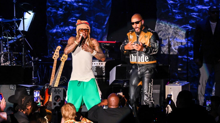 Swizz Beatz and Lil Wayne