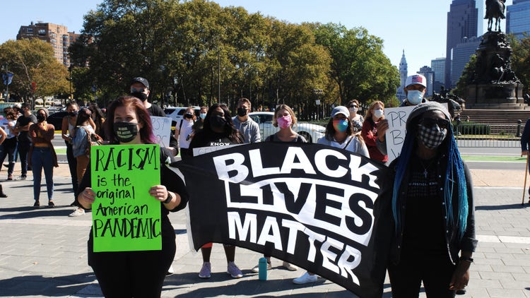 Black Lives Matter protesters