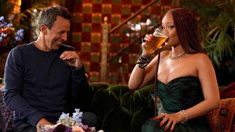 Seth Meyers, Rihanna