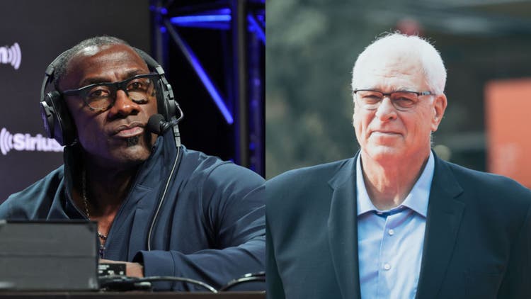 Shannon Sharpe and Phil Jackson