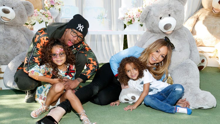 Nick Cannon, Mariah Carey and their twins