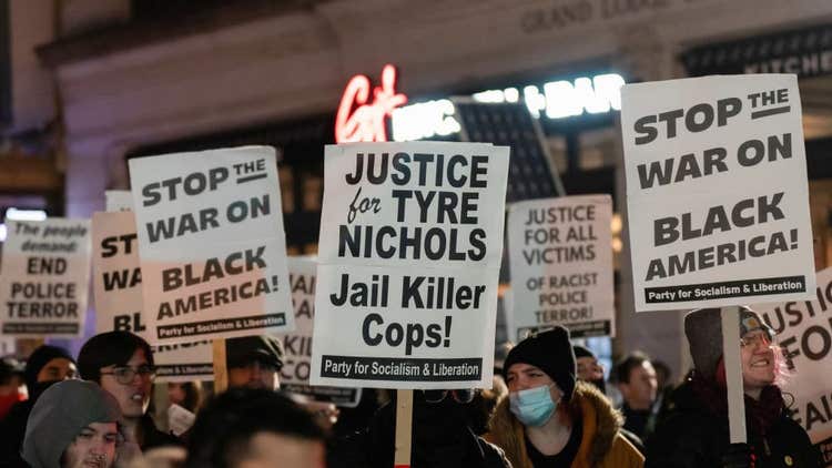 Tyre Nichols protest signs