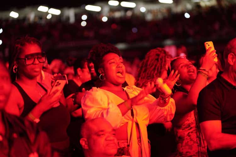 Crowd at 2023 ESSENCE Festival