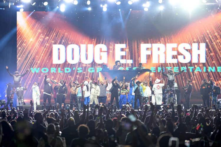 Doug E. Fresh hip hop 50 performance at 2023 Essence Fest