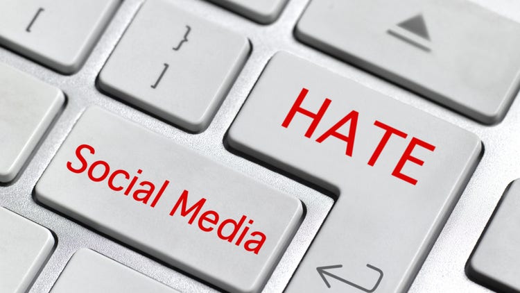social media hate