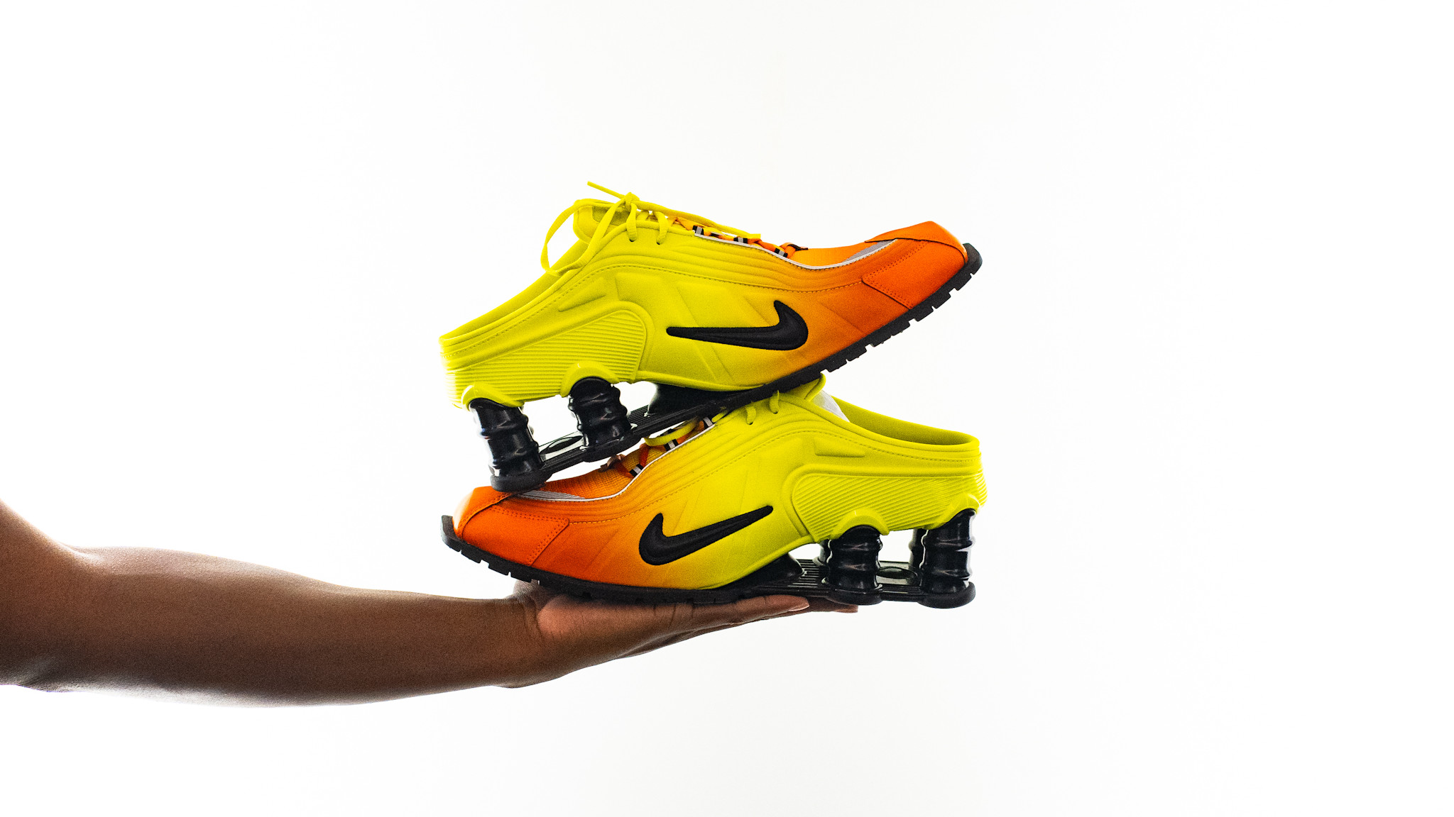Nike x Martine Rose Shox Mule MR4 “Safety Orange”