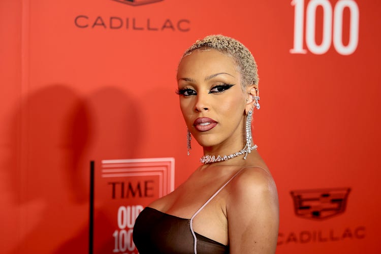 Doja Cat attends the 2023 TIME100 Gala at Jazz at Lincoln Center on April 26, 2023 in New York City