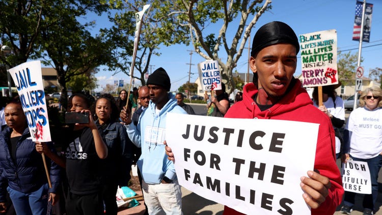 Antioch Police Protest