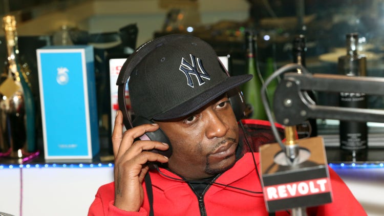 Tony Yayo visits the Power 105.1 studio on March 4, 2015, in New York City.