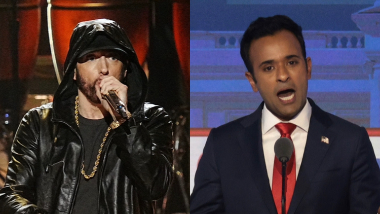 Eminem and Vivek Ramaswamy