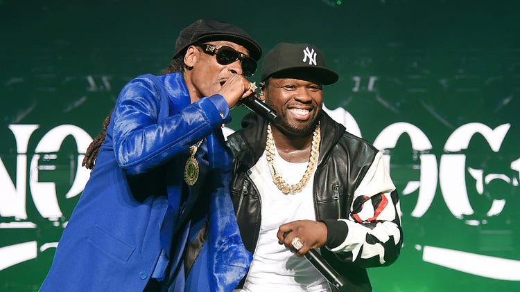 Snoop Dogg and 50 Cent