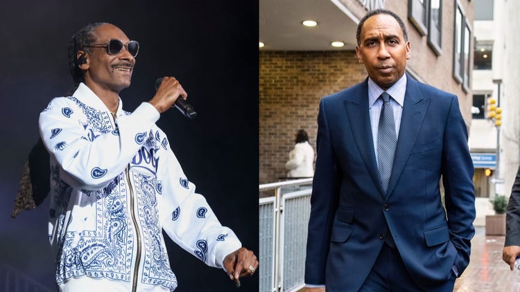 Snoop Dogg and Stephen A. Smith