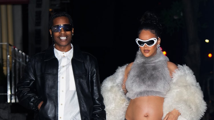 ASAP Rocky and Rihanna