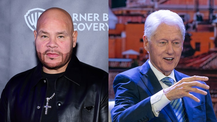 Fat Joe and Bill Clinton