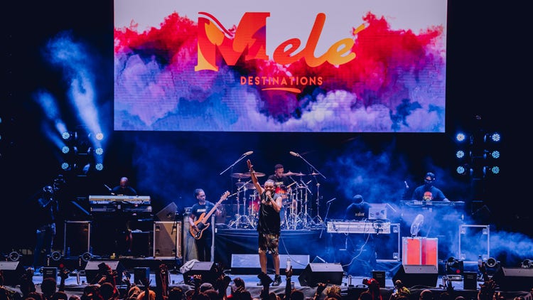 Machel Montano at Mele 2023