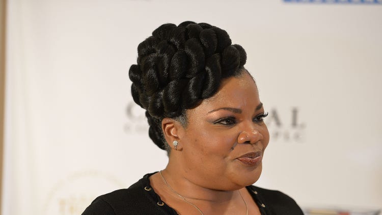 Actress Mo'Nique attends 2016 Trumpet Awards at Cobb Energy Performing Arts Center on January 23, 2016 in Atlanta, Georgia.