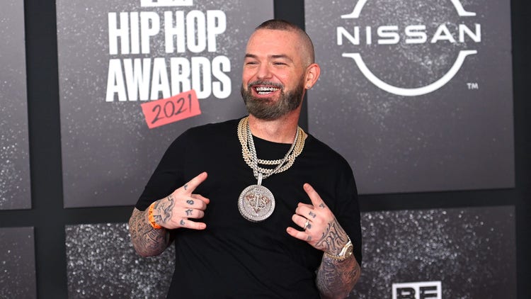 Paul Wall attends the 2021 BET Hip Hop Awards at Cobb Energy Performing Arts Center on October 01, 2021 in Atlanta, Georgia.