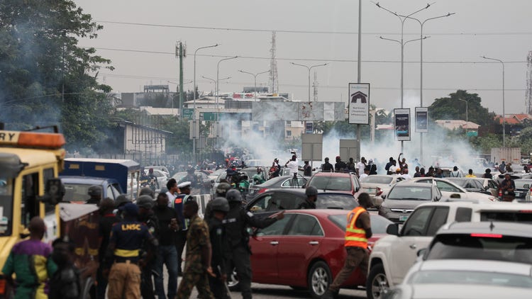 Protest in Nigeria