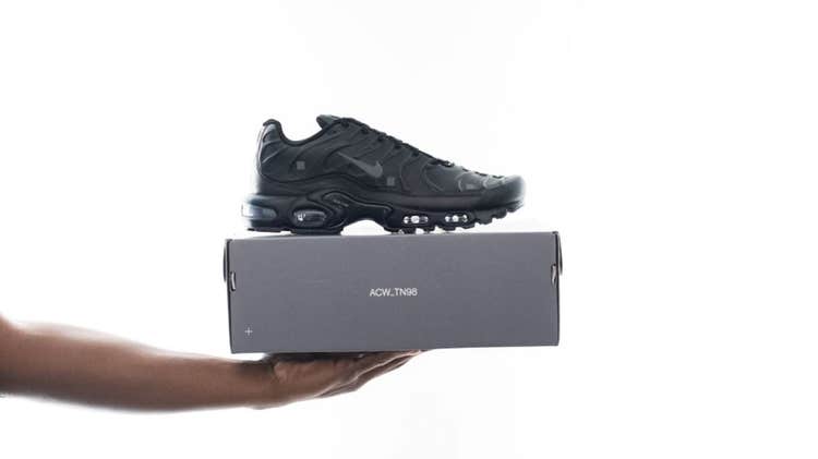A-Cold-Wall* x Nike TN98 Onyx packaging