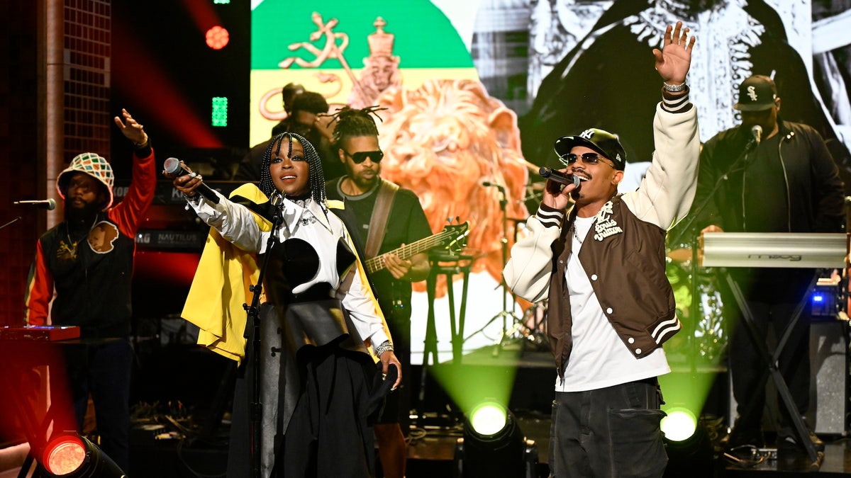 Check out Lauryn Hill and son YG Marley's mesmerizing “Fallon” performance